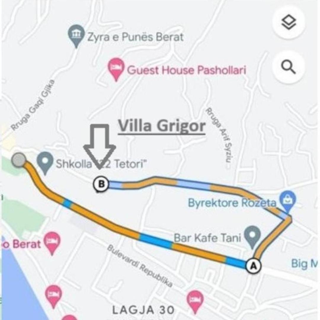 Villa Grigor Berat Exterior foto